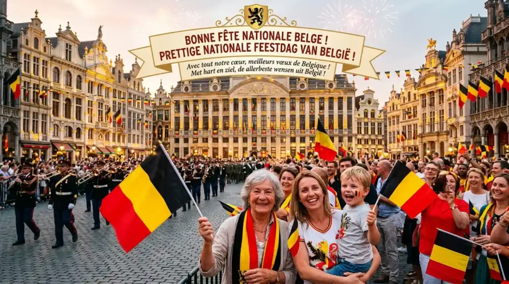 Heartfelt Belgian National Day Wishes