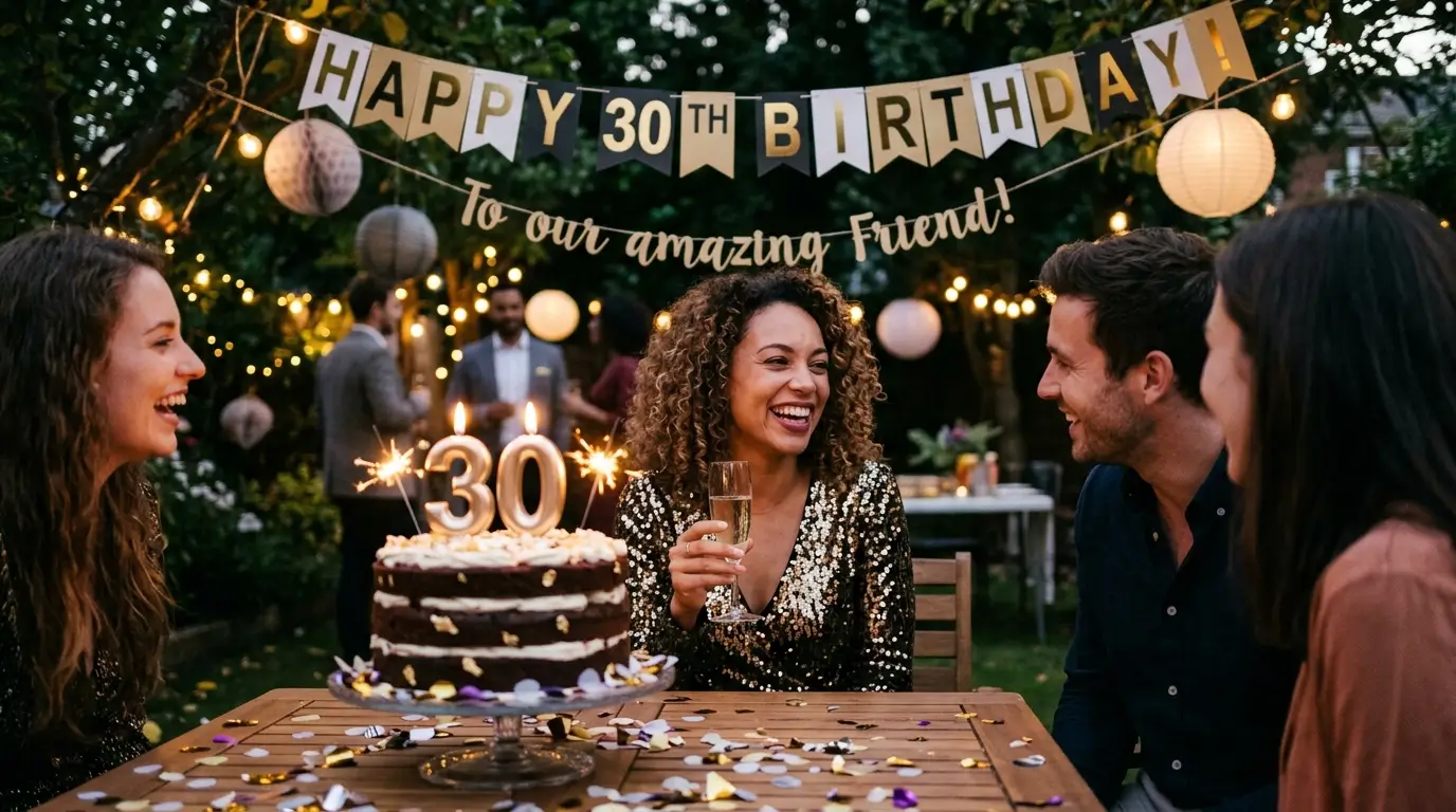 30th Birthday Wishes for Friend