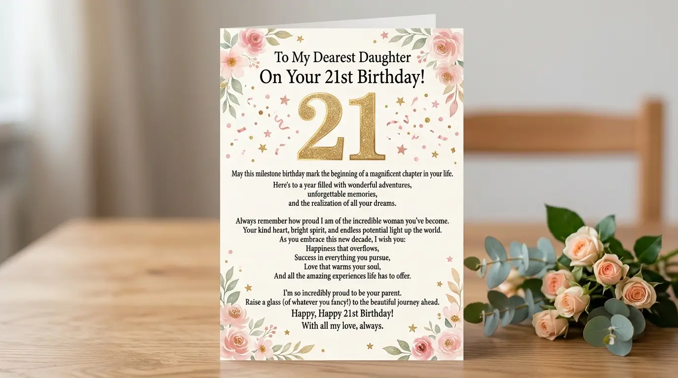 Birthday Wishes for Daughter
