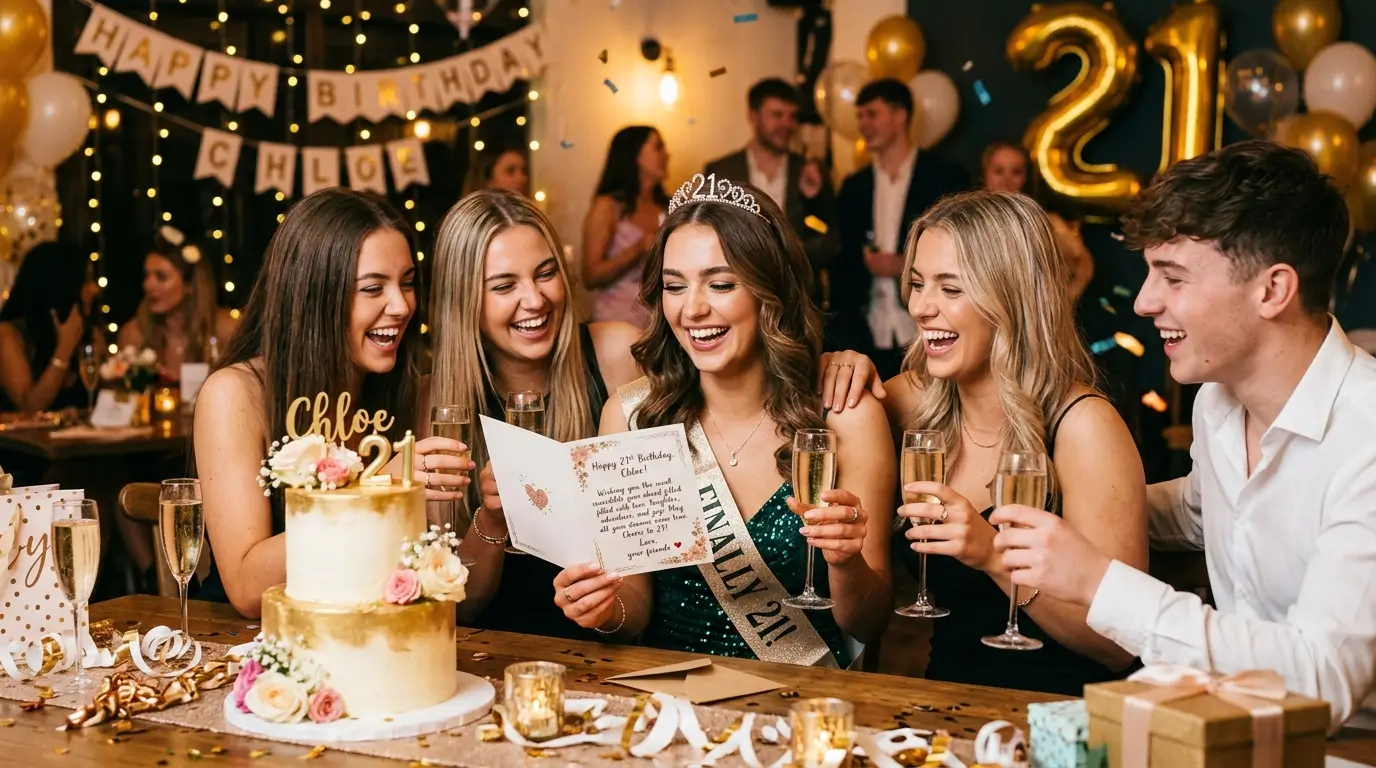 Female 21st Birthday Wishes
