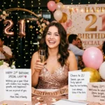 Special Lady 21st Birthday Wishes for a Girl