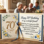 70th birthday wishes for friend