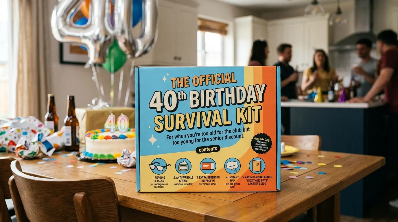 Funny 40th Birthday Wishes
