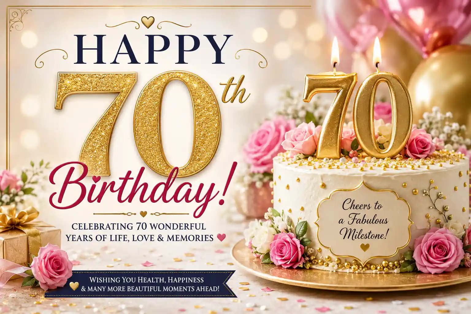 happy 70th birthday wishes