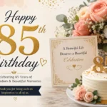 happy 85th birthday wishes