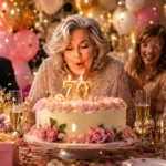 Humorous 70th Birthday Wishes for a Woman