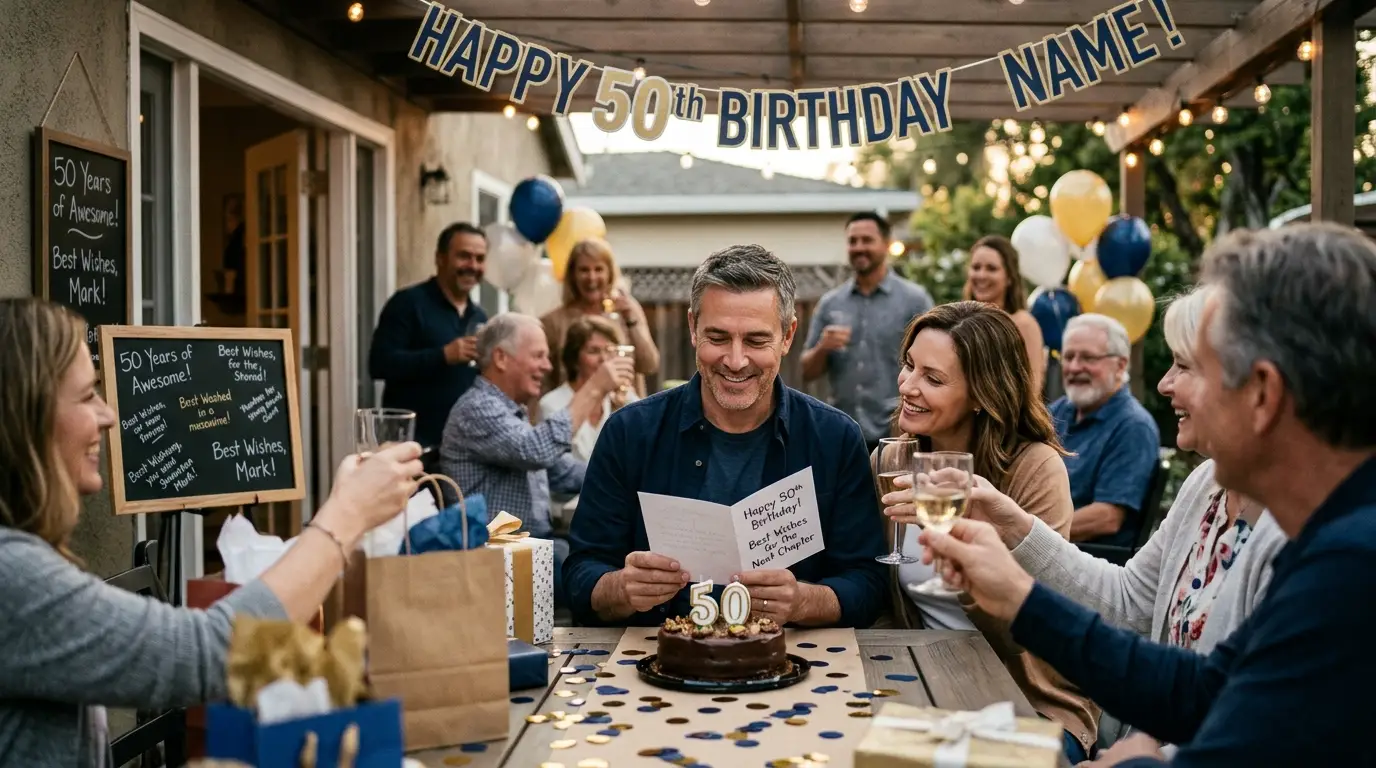 male 50th birthday wishes