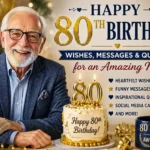 male happy 80th birthday wishes