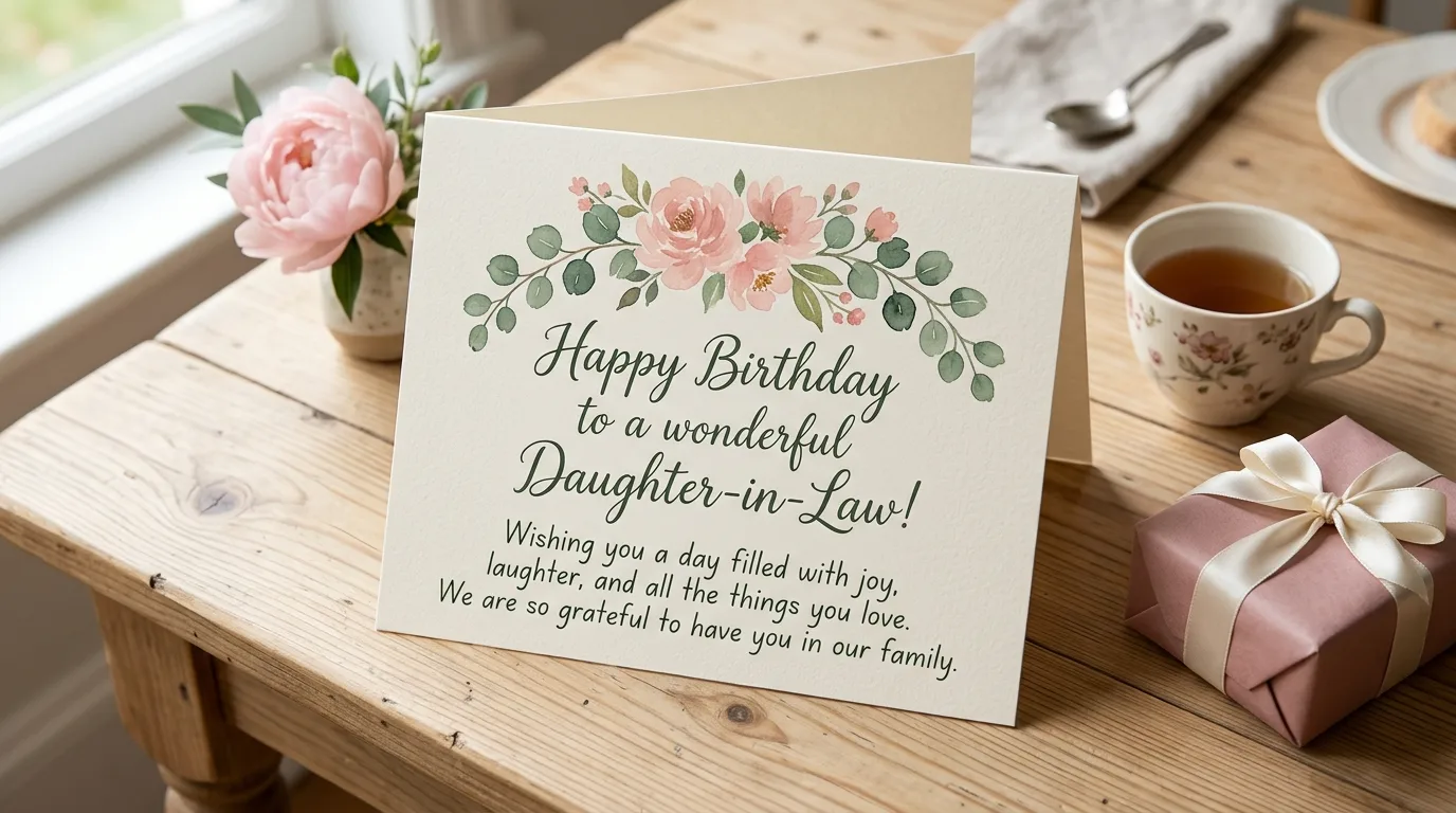 daughter in law birthday wishes
