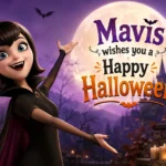 mavis wishes you a happy halloween