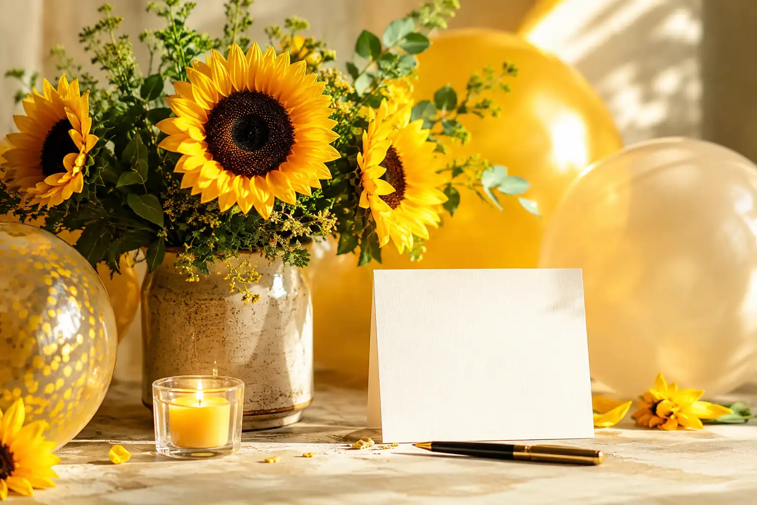 sunflower birthday wishes